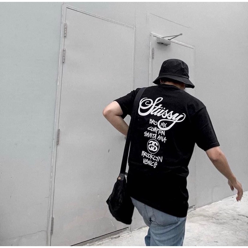 Áo Thun Stussy World Tour 100% CHÍNH HÃNG - CÓ SẴN