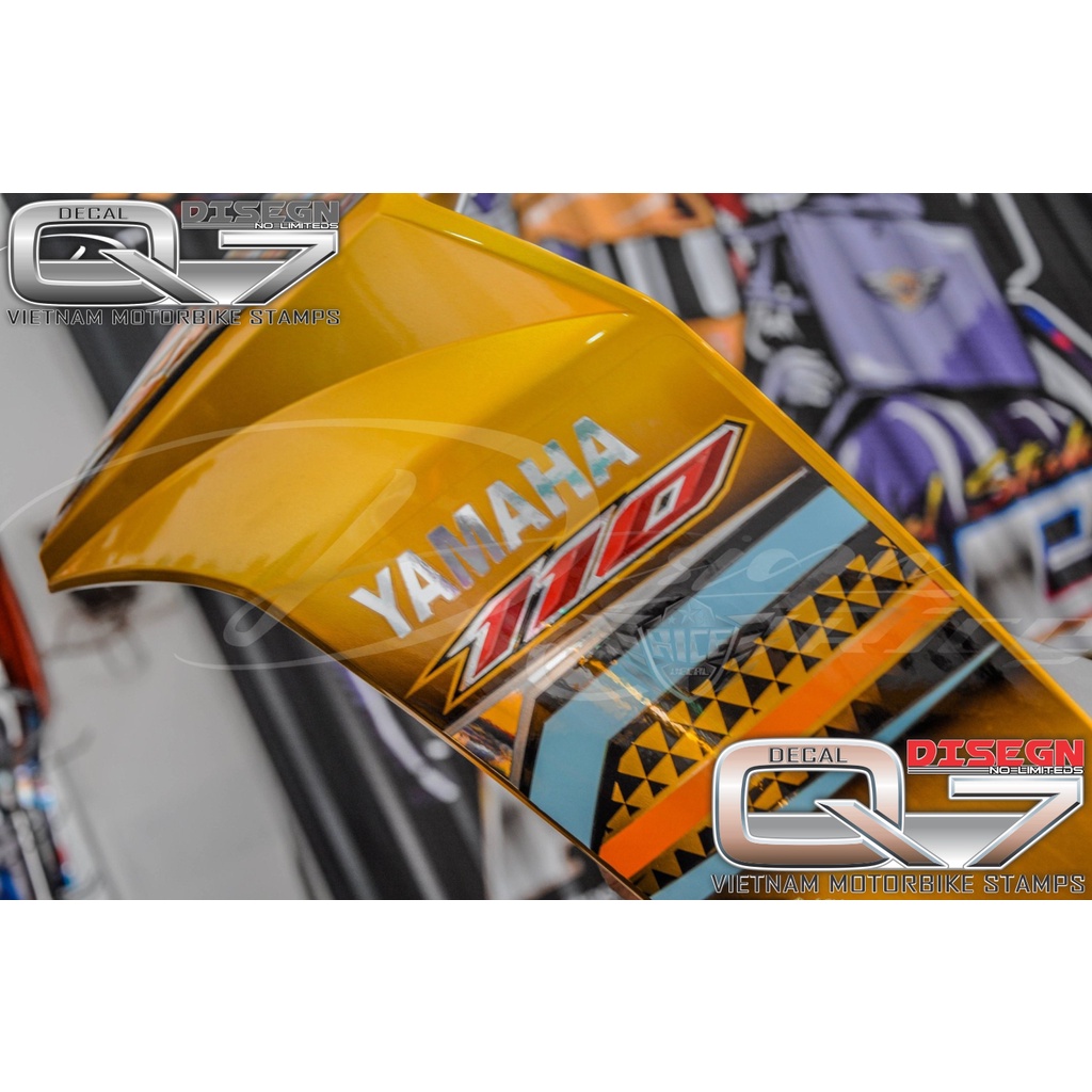 Tem Rời Sirius 110 vàng bạc