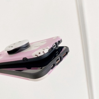 Ốp dẻo cún kèm popsocket