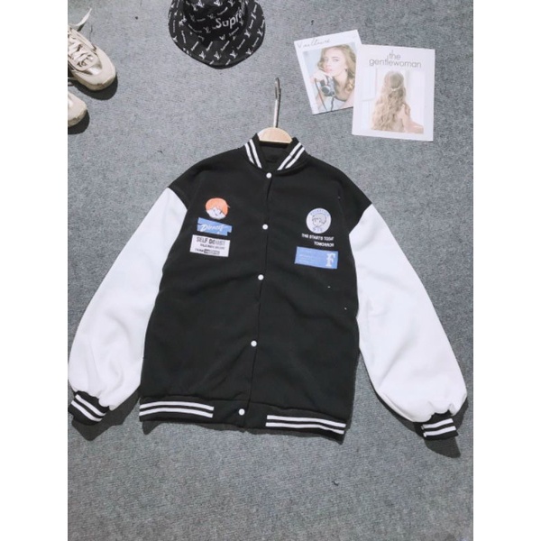 Áo khoác  bomber lô gô hot hit | BigBuy360 - bigbuy360.vn