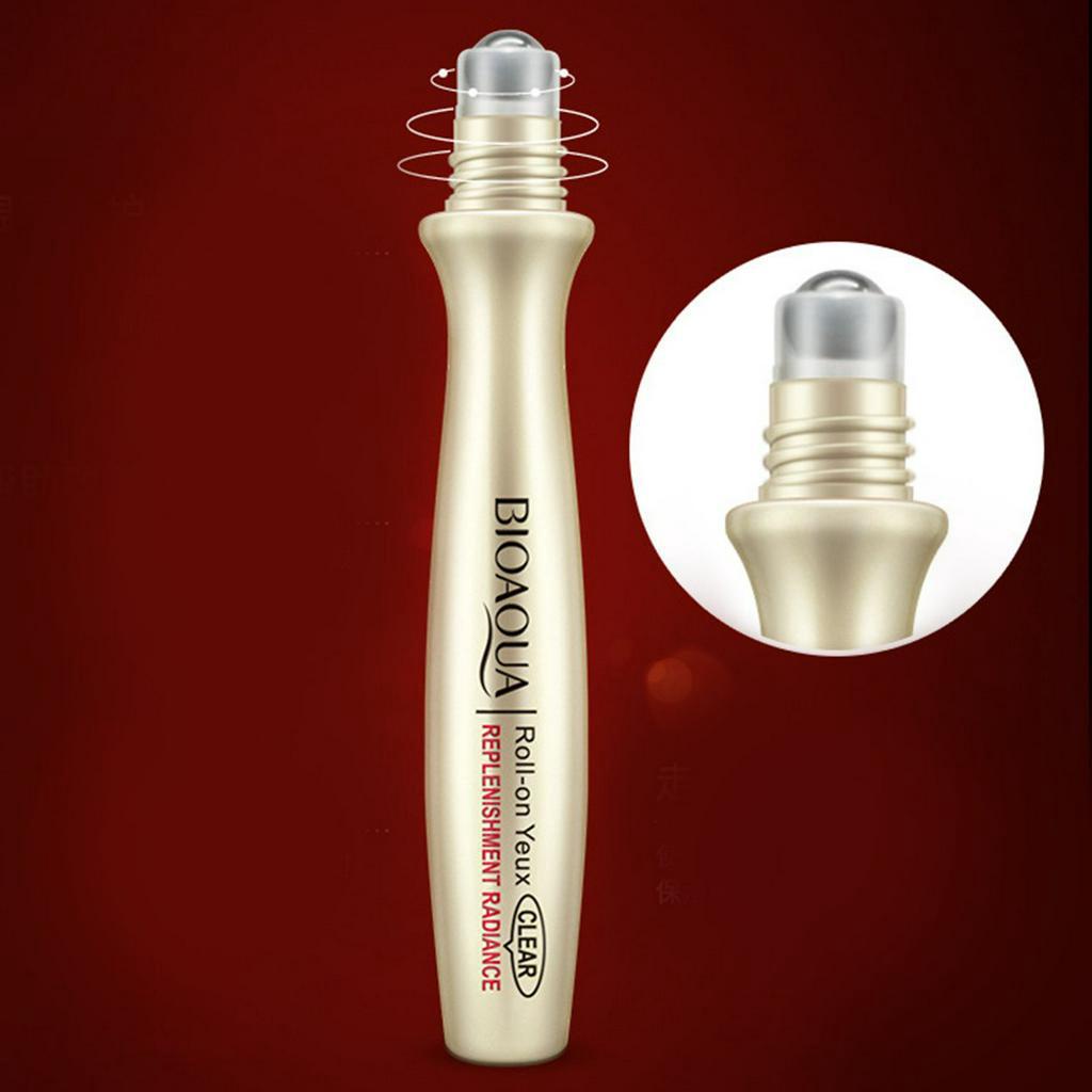 Kem dưỡng da mắt BIOAQUA đầu bi lăn tinh chất collagen loại bỏ quầng thâm nếp nhăn giữ ẩm