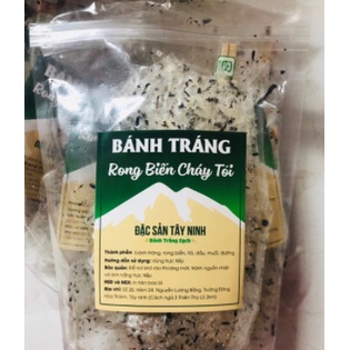 Tân Nhiên Bánh Tráng Rong Biển Tỏi Cháy- Đặc sản Tây Ninh – Bánh tráng siêu mỏng - Bánh Tráng Tân Nhiên