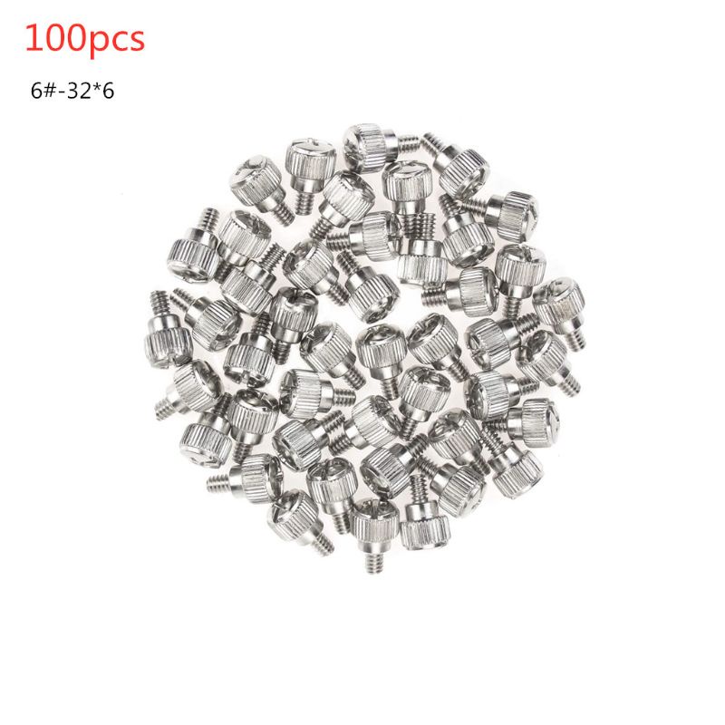 Set 100 Đinh Ốc Điều Chỉnh Răng 6 # - 32x / 6mm Chuyên Dụng Cho Máy Tính | BigBuy360 - bigbuy360.vn