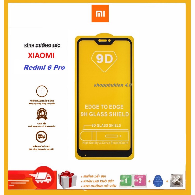 Kính cường lực Xiaomi Note 5 Plus / Redmi Note 5 Pro / Redmi Note 6 Pro /Note 7/ Note7 Pro/ Mi 9 / Mi 9SE