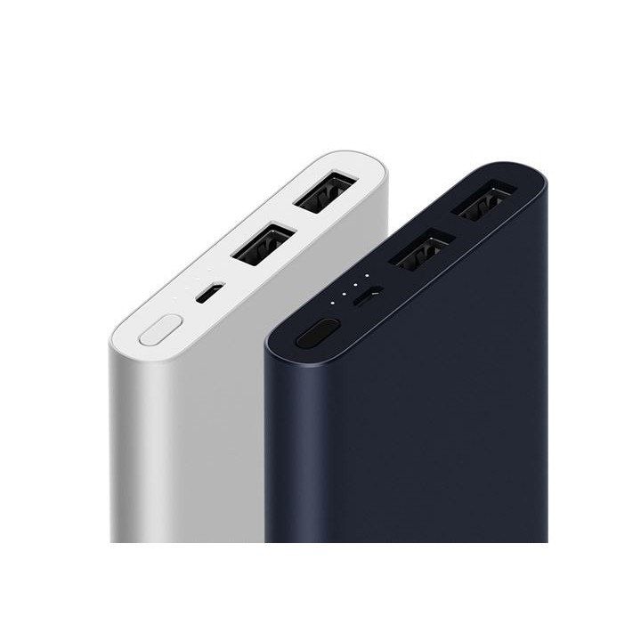 (Sản Phẩm Chính Hãng) Sạc dự phòng Xiaomi, pin dự phòng 10000 Mah 2 cổng sạc nhỏ gọn siêu bền đẹp