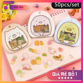 Bộ 50 Miếng Dán Trang Trí Sticker Trang Trí Sticker Molang Phong Cách Hàn Quốc Dễ Thương phukienvppbinhduong