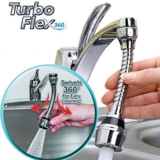 Vòi xịt đa năng, vòi xịt thông minh - Đầu nối vòi rửa bát tăng áp xoay 360 độ, Chất liệu inox cao cấp