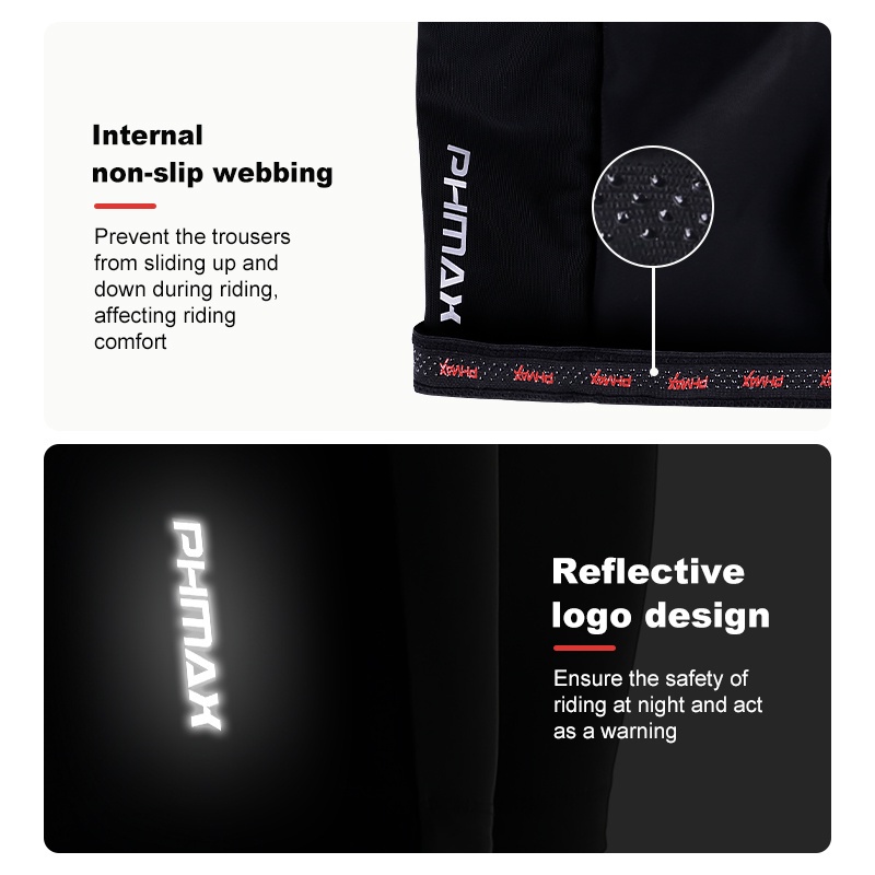 Quần short đạp xe PHMAX có đệm gel 5D