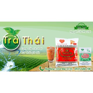 Combo Trà sữa Thái trọn bộ (Trà thái Xanh/Đỏ +Bột sữa +Trân châu +Thạch rau câu)- Thơm ngon đủ vị