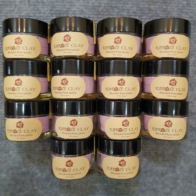 Bột hoa hồng Karose clay