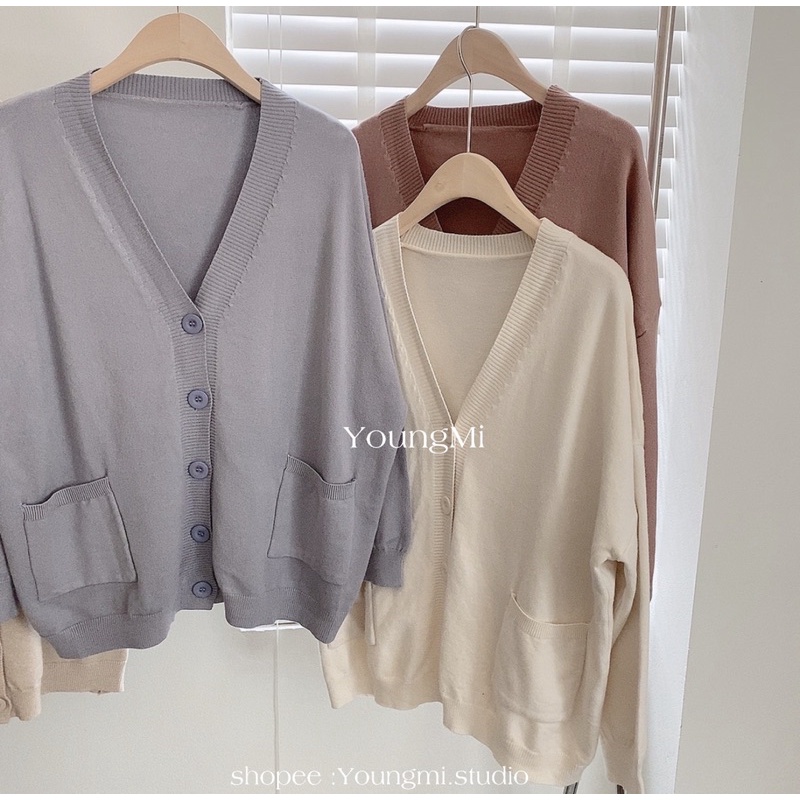 cardigan vintage Youngmi (ảnh thật - tự chụp ) | BigBuy360 - bigbuy360.vn