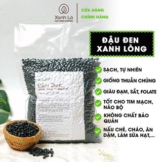 Đậu đen / đỗ đen xanh lòng quê, sạch, thuần chủng Xanh Lá siêu bở, không chất bảo quản, hút chân không cẩn thận