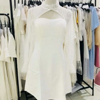Váy tiểu thư tay bồng