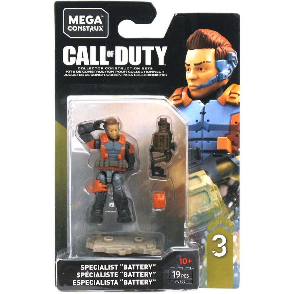 Mega Construx Call of Duty Specialist "Battery" - Bộ xếp hình Mega Construx