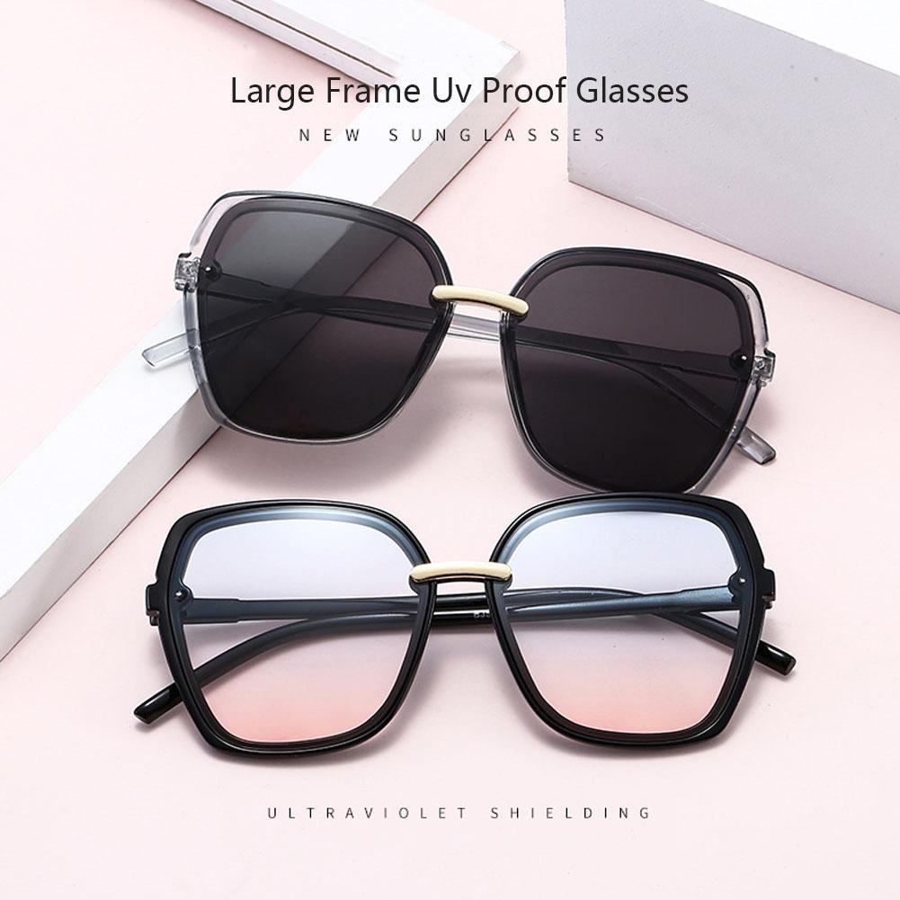 Kính Mát Gọng Lớn Chống Tia Uv Thời Trang Cho Nữ