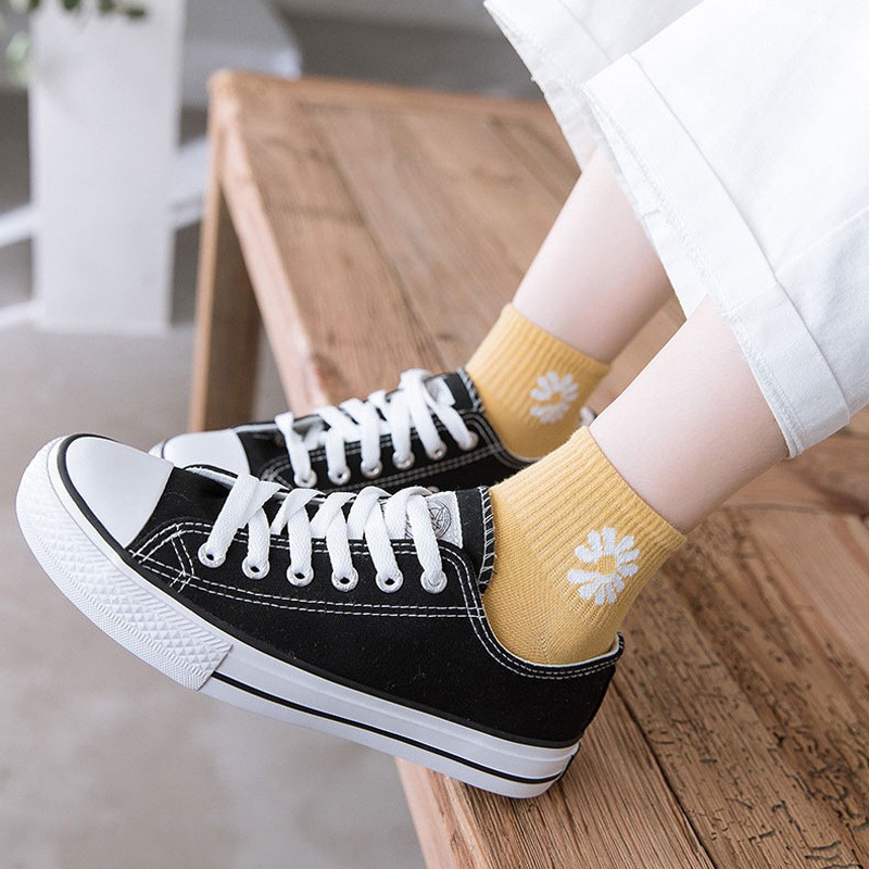 Tất AOWEINISI nhiều màu sắc thời trang cho nữ