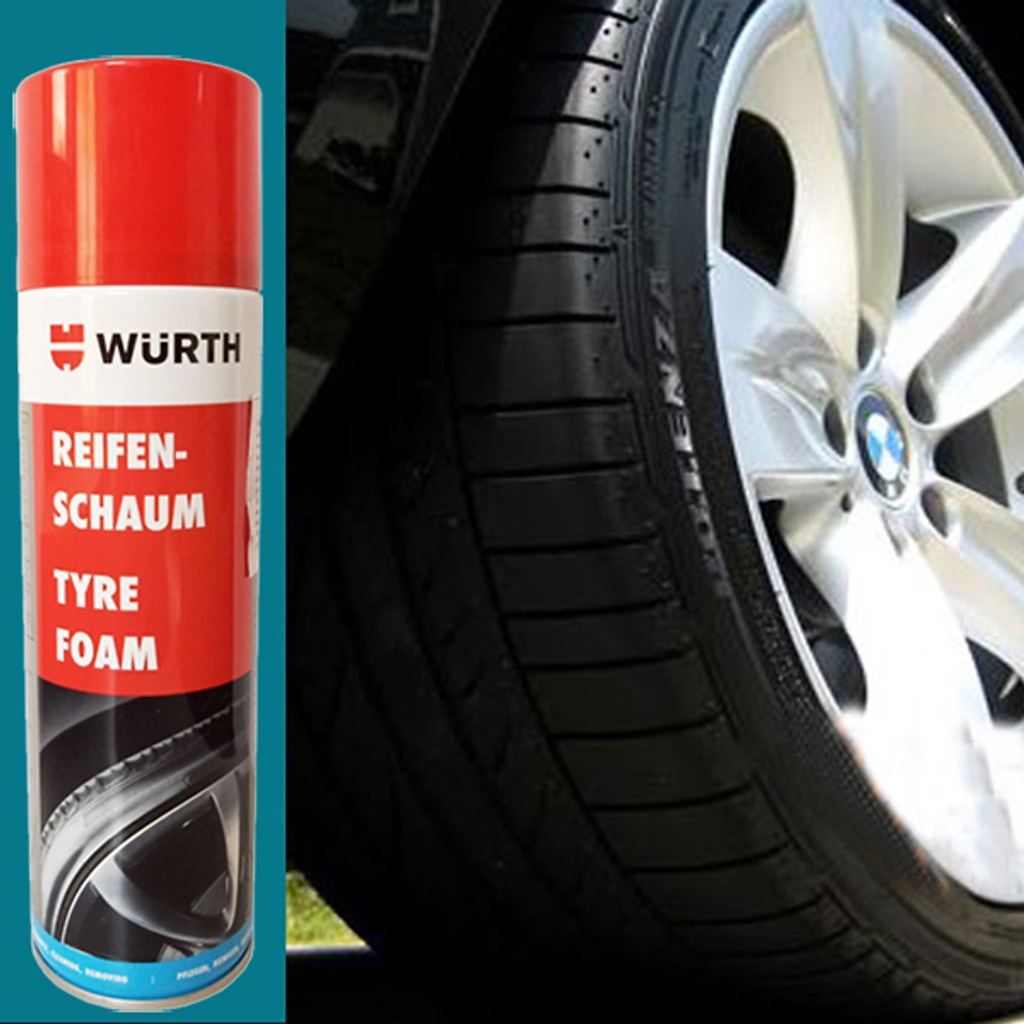 Combo vệ sinh phanh + bảo dưỡng lốp ô tô WURTH