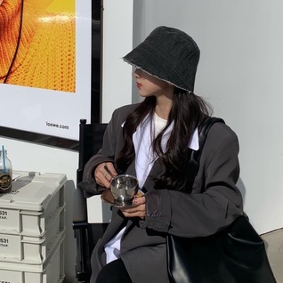 Mũ bucket, trơn vành nón tròn thời trang phong cách Hàn Quốc unisex nam nữ M102