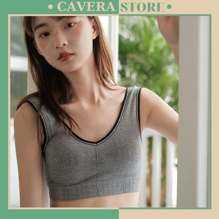 Áo Bra tập Gym, Thể Thao Với chiếc áo này chị em có thể mặc như áo lót, mặc như croptop đều qúa đẹp - B2.0