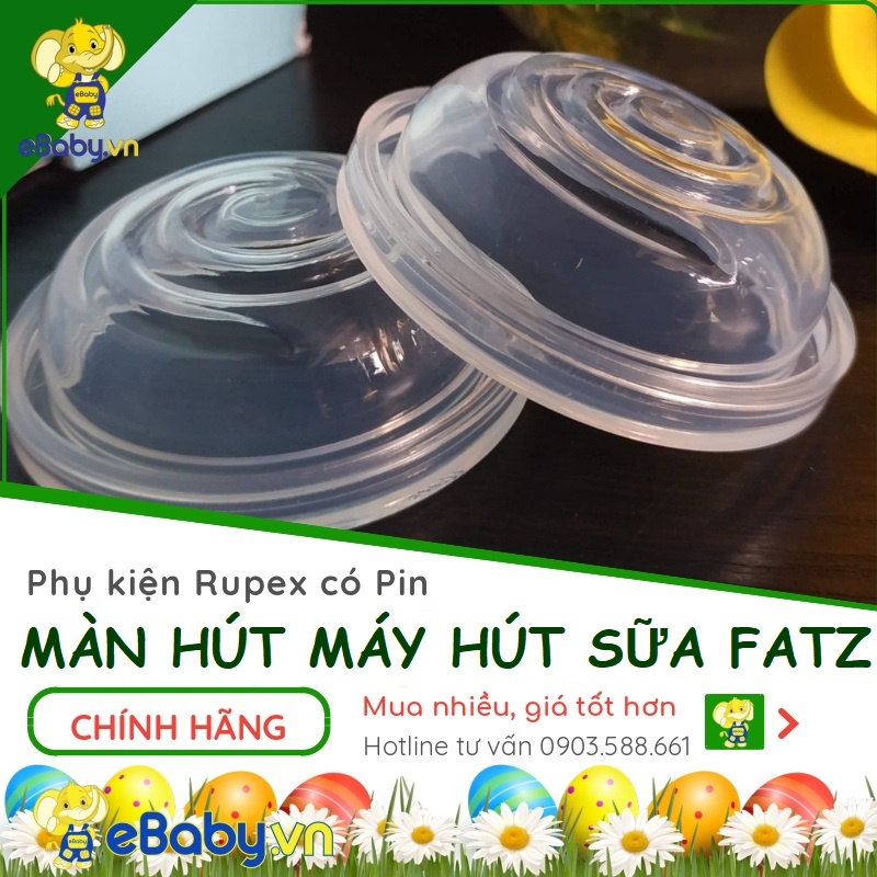 Màn hút máy hút sữa Fatz | Màng silicon chặn sữa cho máy hút sữa Fatz Điện đơn và điện đôi | CHÍNH HÃNG