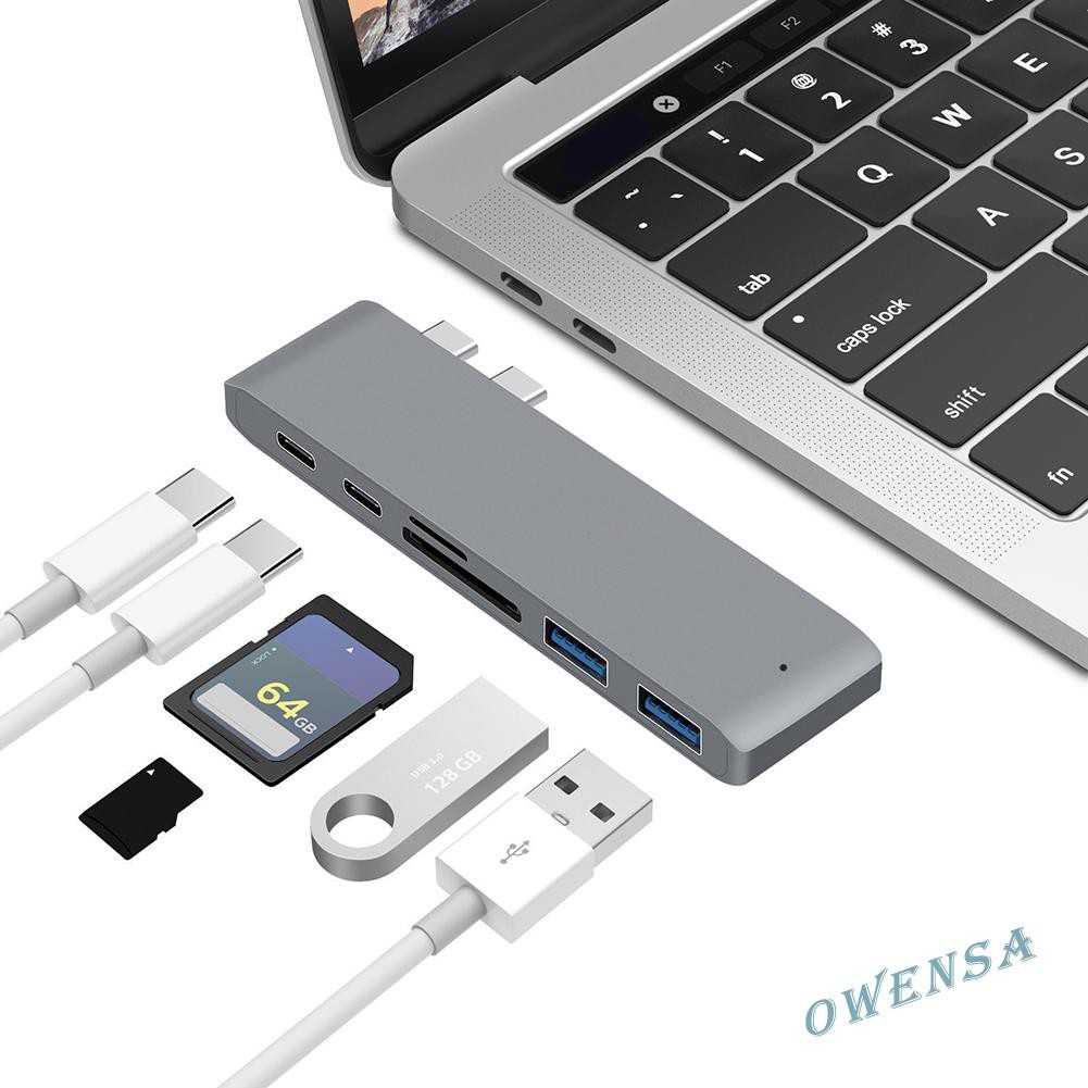 Đầu Đọc Thẻ Nhớ 2 Cổng Usb 3.0 Cho Macbook Pro Air