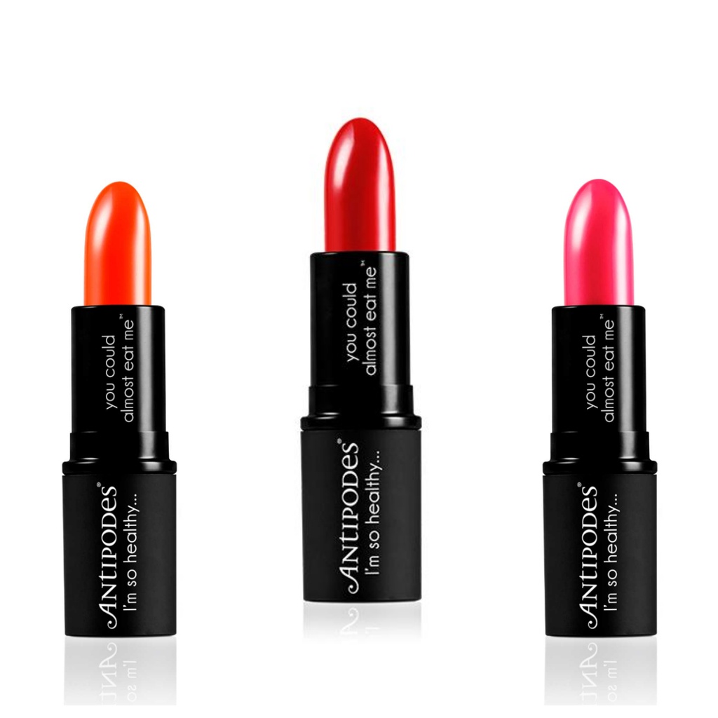 SON MÔI HỮU CƠ THIÊN NHIÊN  ANTIPODES MOISTURE-BOOST NATURAL LIPSTICK