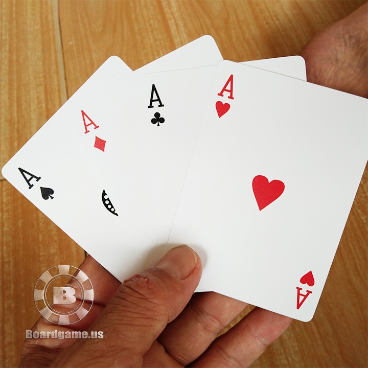 Bộ bài tây nylon bản rộng chuẩn casino không thấm nước