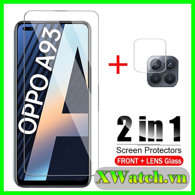 Cường lực OPPO A54 A74 A93 2020 trong suốt / Cường lực Camera OPPO A93 2020