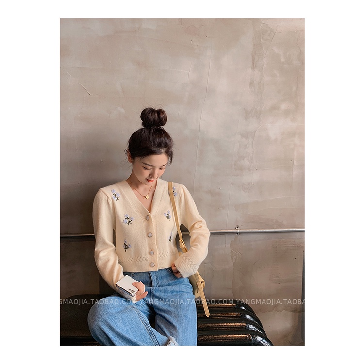 Áo Khoác Cardigan Dệt Kim Phong Cách Hàn Quốc Xinh Xắn Cho Nữ Giới 7243# | BigBuy360 - bigbuy360.vn