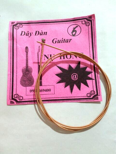 Dây lẻ đàn Guitar Acoustic tại trung tâm nhạc cụ Sài gòn và bình dương