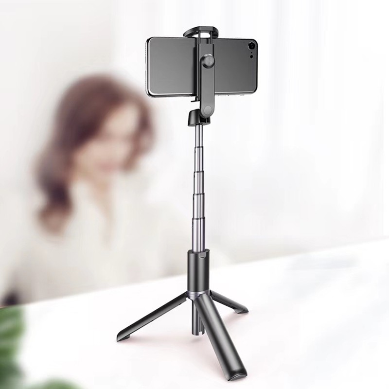 Qoovi Mini Bluetooth Selfie Stick Chân máy có thể gập lại Monopod tự chụp ảnh điều khiển không dây điều khiển từ xa có thể mở rộng | BigBuy360 - bigbuy360.vn