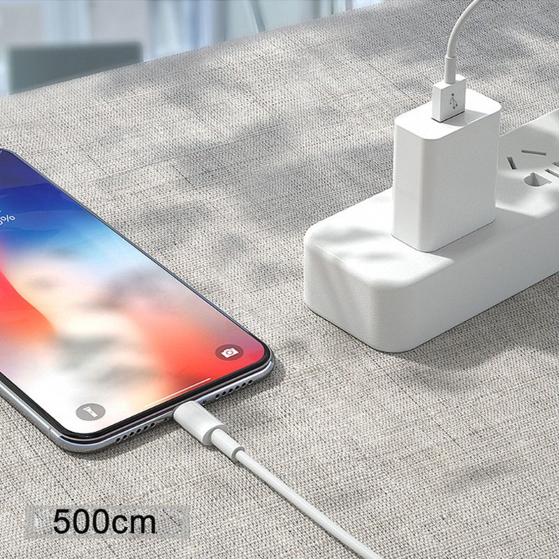 Dây Cáp Sạc Đồng Bộ Dữ Liệu Dài 5m 8pin Cho Iphone - Ipad - Airpods