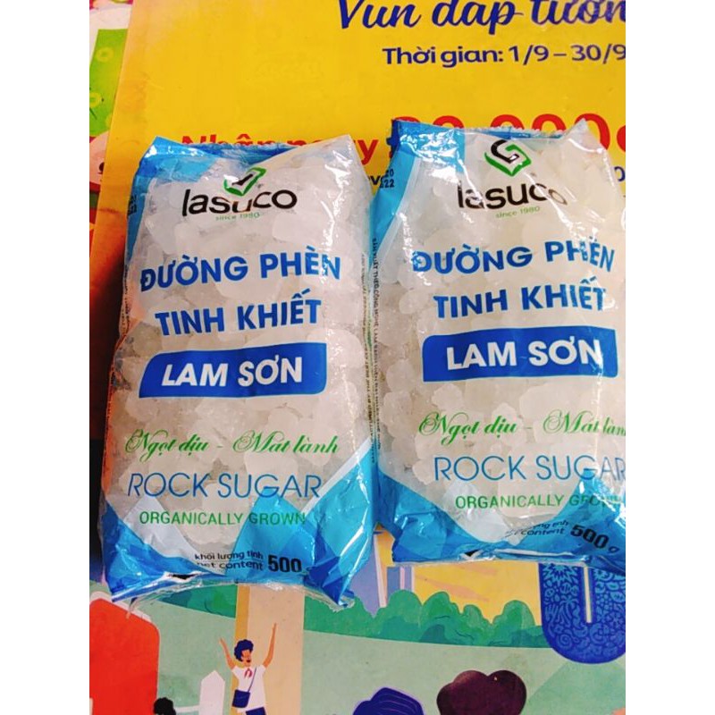 Đường phèn tinh khiết Lam sơn 500g | BigBuy360 - bigbuy360.vn