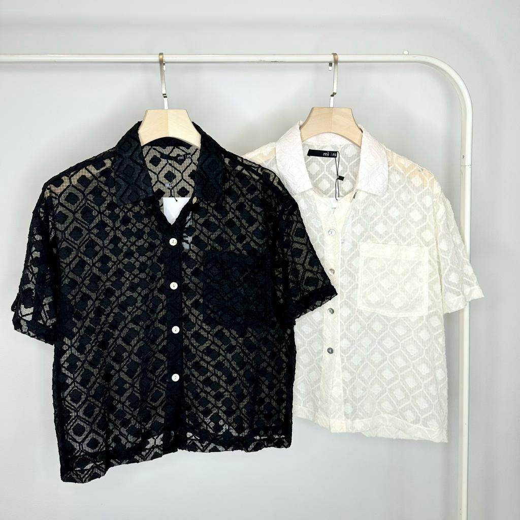 ÁO SƠ MI VOAN HOẠ TIẾT - SULY SHIRT