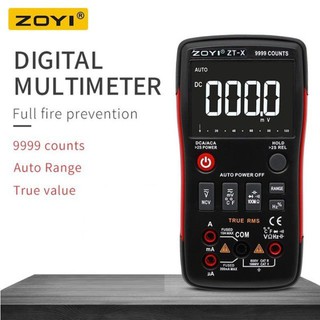 Đồng hồ vạn năng ZOYI ZT-X đo dòng, điện áp AC/DC, tụ điện, trở và tần số, đo thông mạch