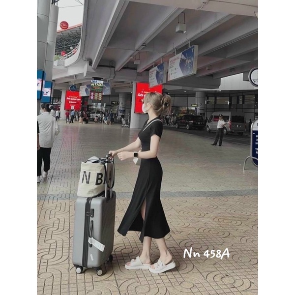 Đầm Zip Siêu Tôn Dáng Hàng Chuẩn Đẹp