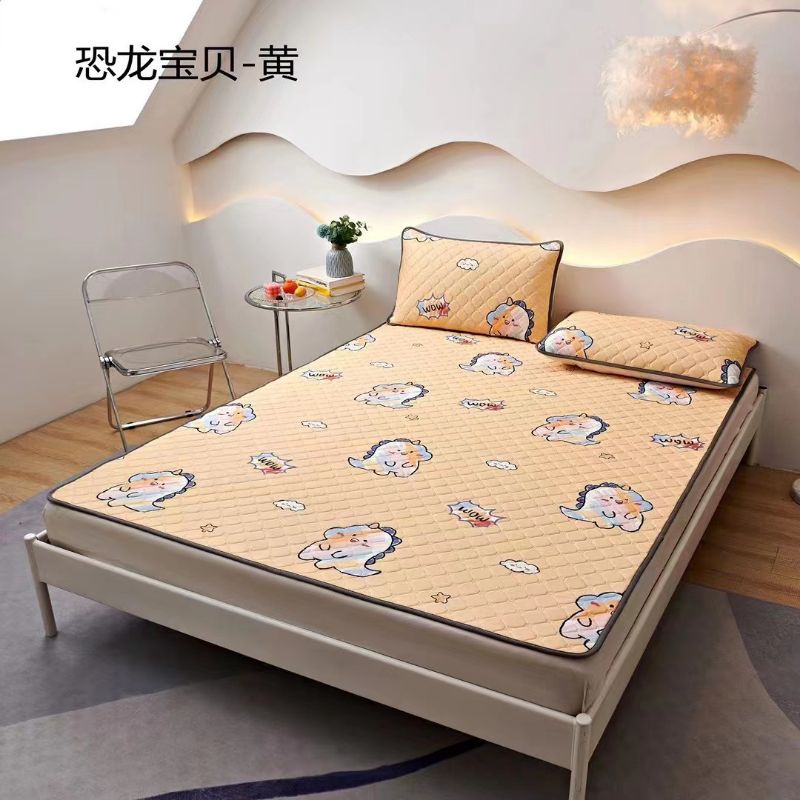 Chiếu điều hòa TENCEL LAXTEX cao su non in hình 3D chất siêu đẹp -Su Bedding