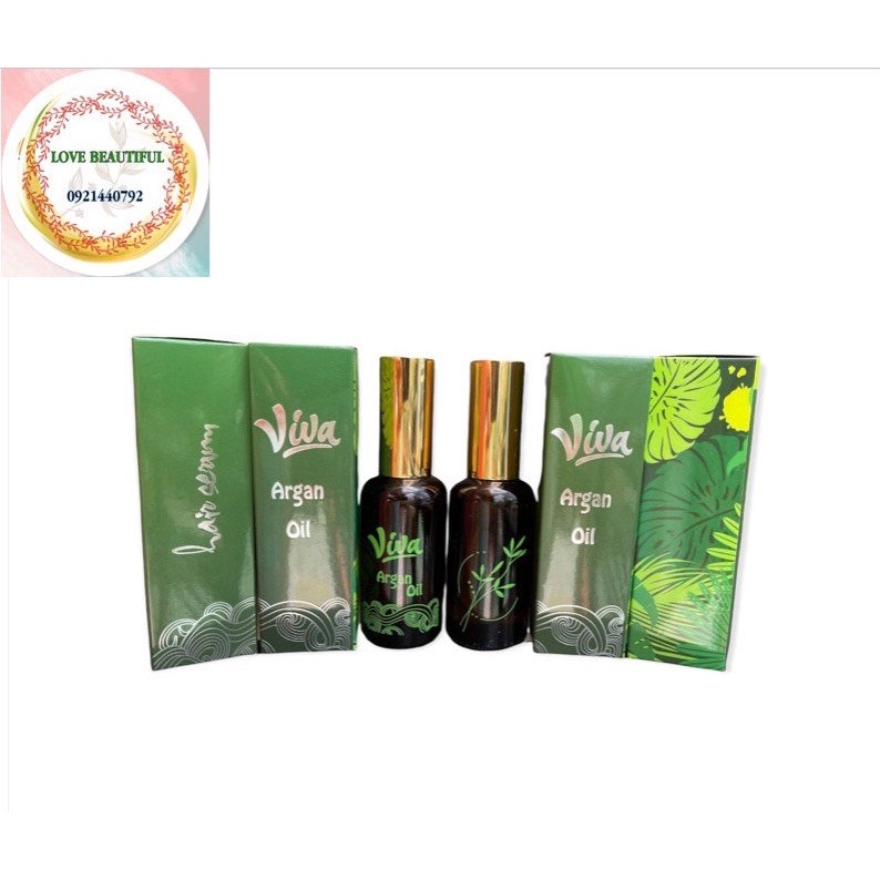 Serum xịt dưỡng VIVA 100ml xịt dưỡng phục hồi tóc hư tổn, giúp tóc bóng mượt, mùi thơm nước hoa_ Love Bea