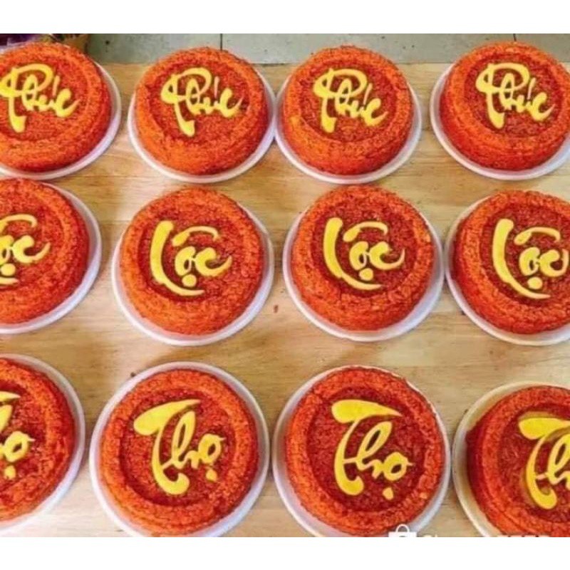 Bộ khuôn xôi Thư Pháp Phúc Lộc Thọ hàng việt nam bằng nhựa chịu lực