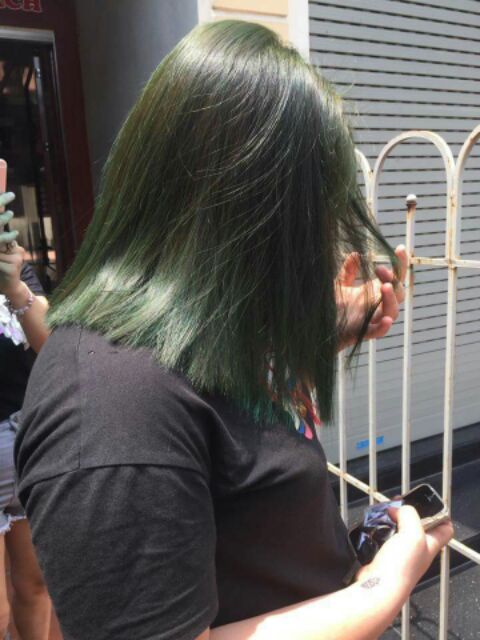 Thuốc nhuộm màu XANH RÊU tặng trợ dưỡng | BigBuy360 - bigbuy360.vn