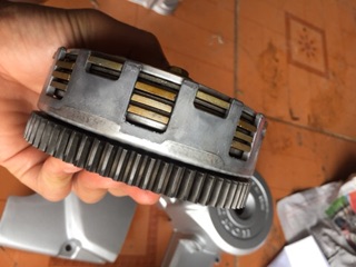 Bộ nồi sau xe dream wave 100 ( nhông hú )