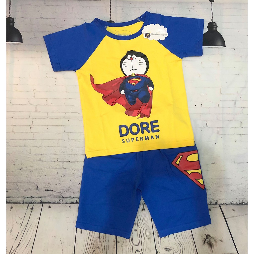 Đồ bộ doremon siêu nhân