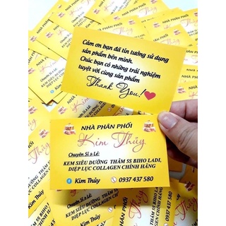 IN CARD VISIT- PHIẾU TÍCH ĐIỂM☘️