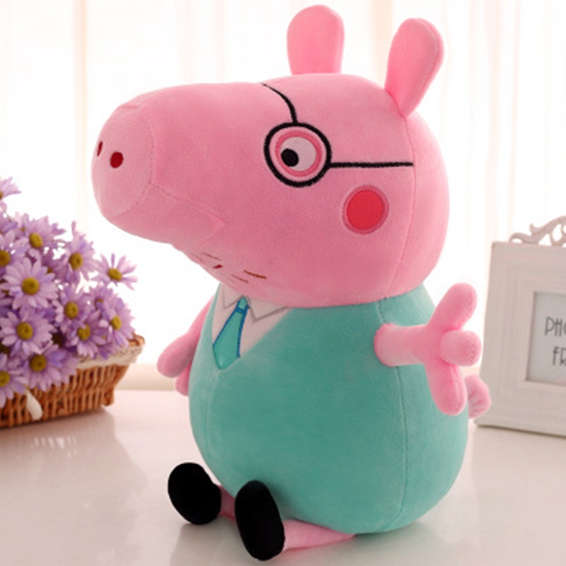 đồ chơi nhồi bông Hình Chú Heo Peppa Đáng Yêu