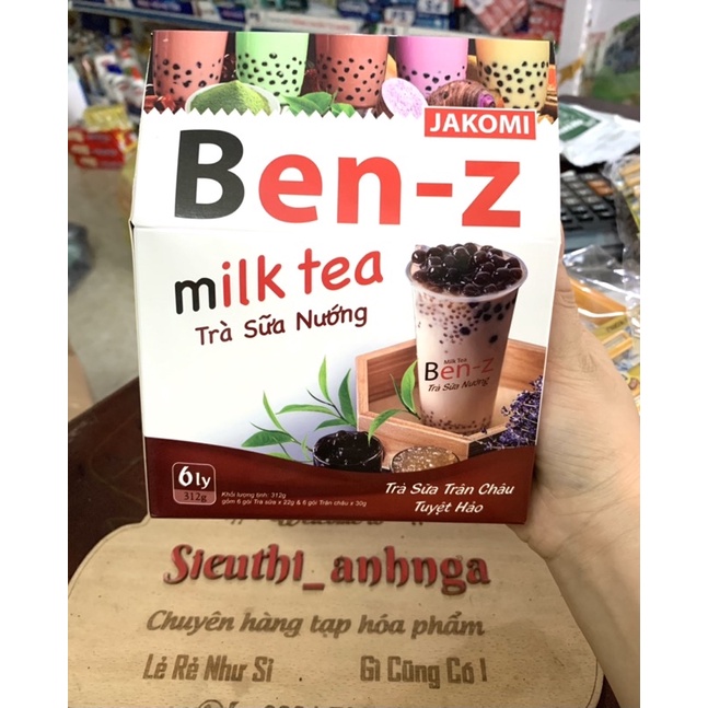 Trà Sữa Nướng Ben-Z Milk Tea Hộp 312G (6 Ly)