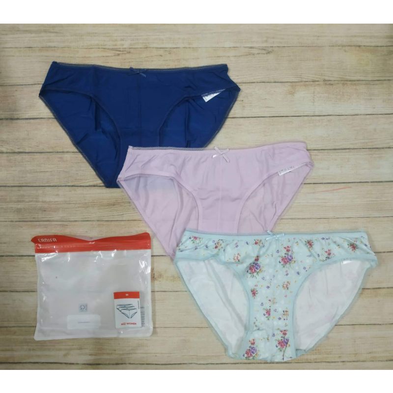 Set 3 quần chíp nữ Canifa