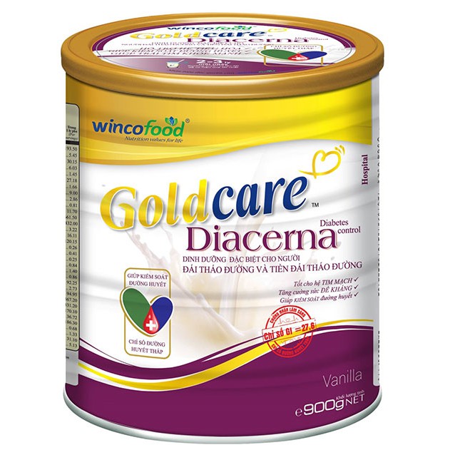 Goldcare Diacerna – Chăm sóc sức khỏe của người đái tháo đường