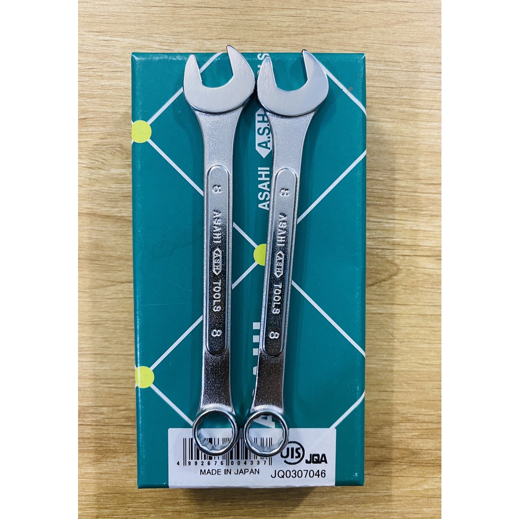 Made In Japan Cờ lê vòng miệng 8mm CP0008 Asahi