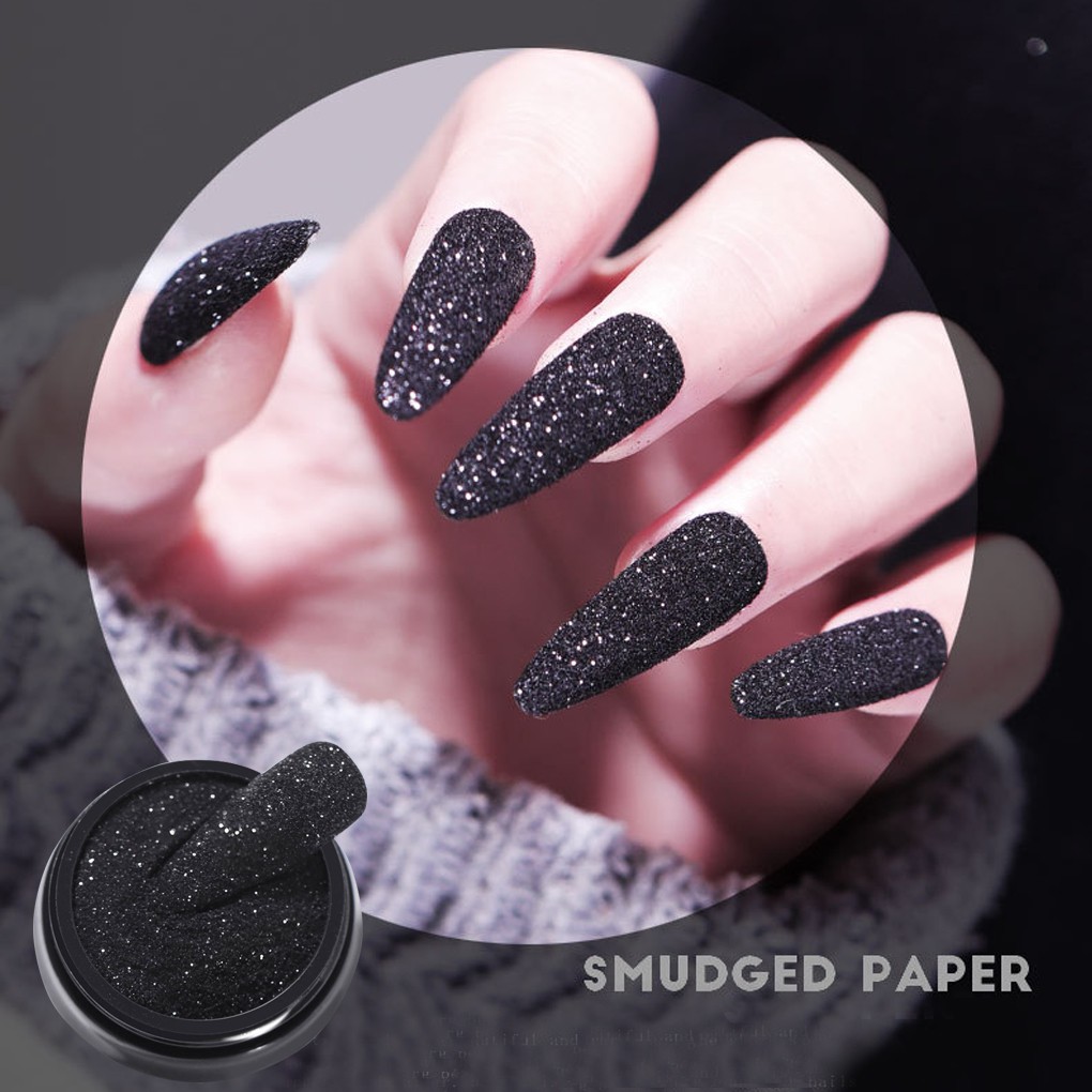 [Hàng mới về] Bột kim tuyến lấp lánh trang trí móng tay tiện dụng