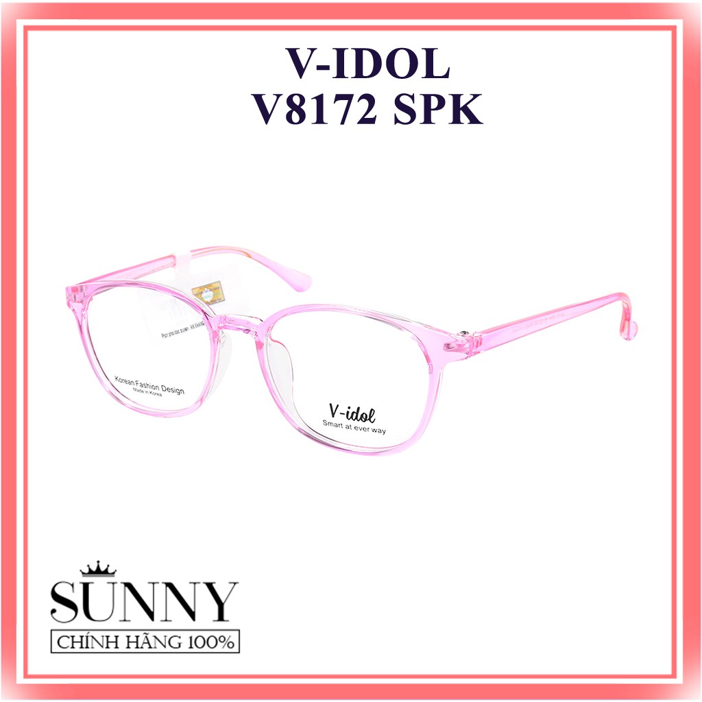V8172 Gọng kính V-idol chính hãng, thiết kế dễ đeo bảo vệ mắt